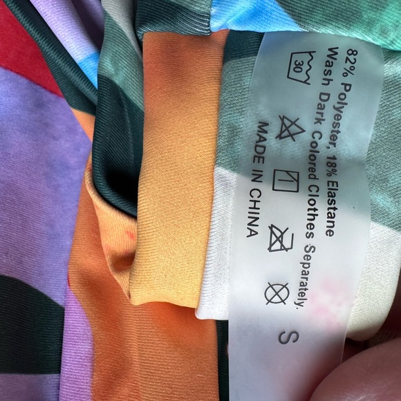 Colorful Abstract Bikini Set - Picture 3 of 4